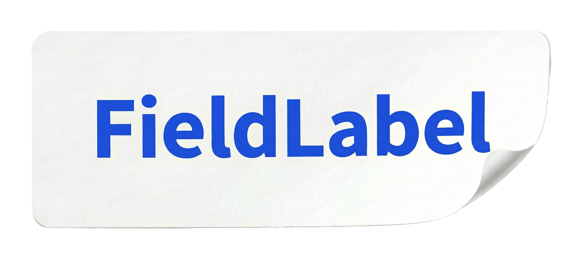 Field Maps Label FieldLabel - Equipment Tracking Made Simple