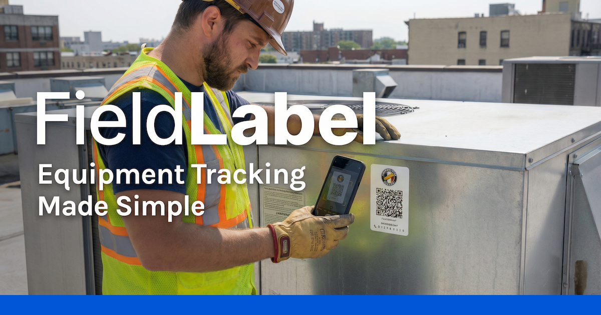 FieldLabel - Equipment Tracking Made Simple